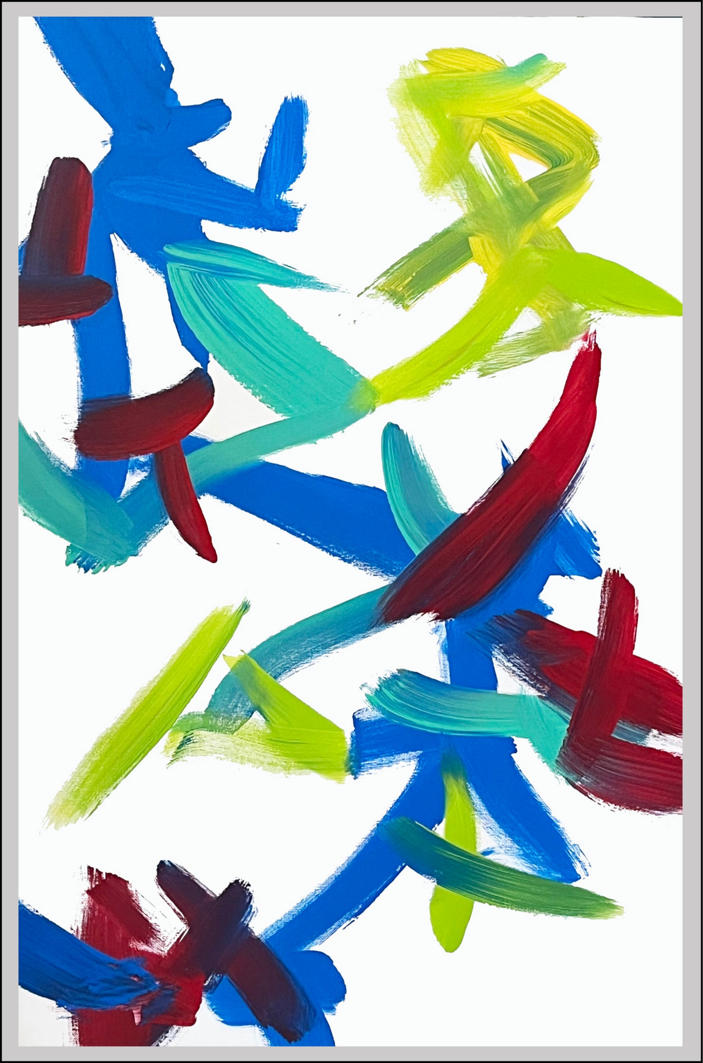 Dancing, 021823 24" x 36"