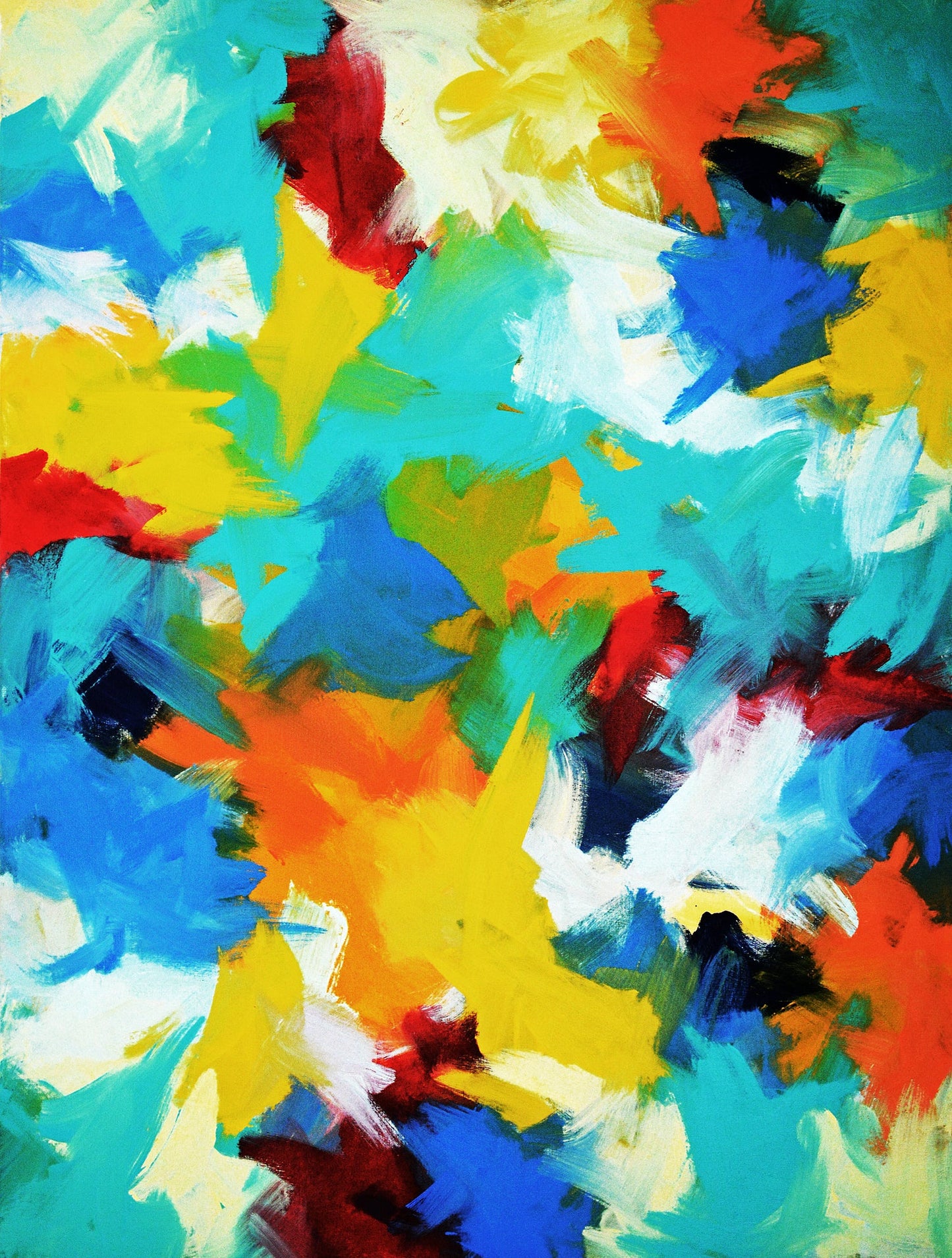 Fun at the Beach 36" x 48"