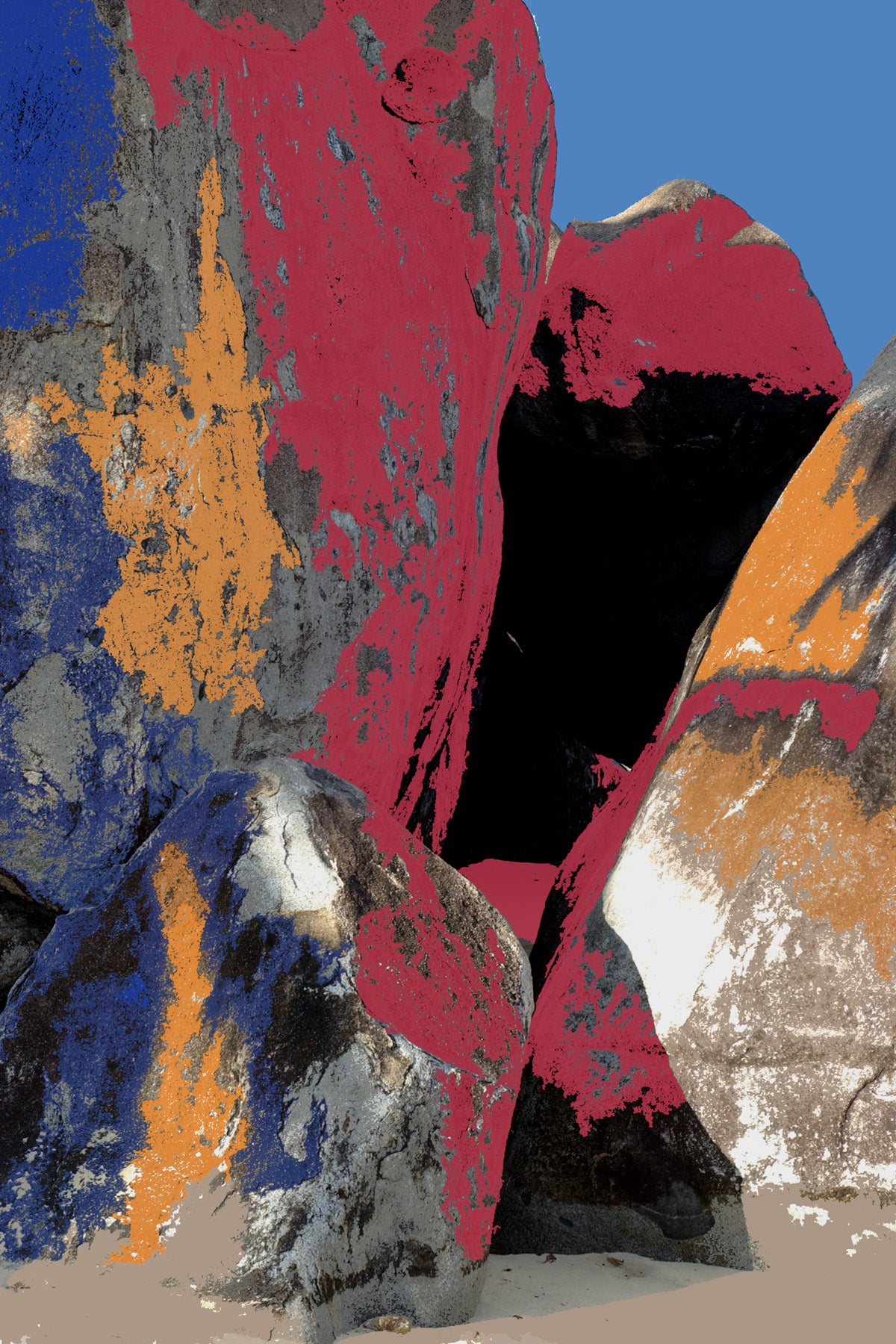 Virgin Gorda Rocks # 70 20" x 30"